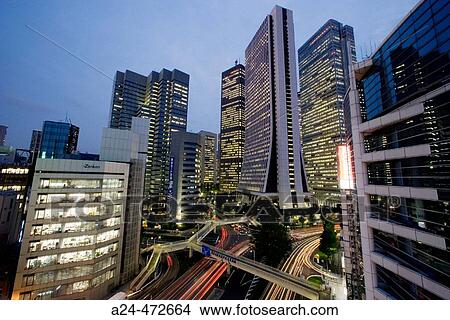 Omekaido Avenue, Shinjuku district, Tokyo. Japan View Large Photo Image Picture - Omekaido Avenue, Shinjuku district, Tokyo. Japan. Fotosearch