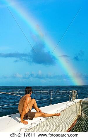 on board a catamaran crossing to Ile Saint-Joseph, Iles du Salut Islands of Salvation, French Guiana, overseas department and region of France, Atlantic coast of South America. View Large Photo Image Stock Image - on board a catamaran crossing to Ile Saint-Joseph, Iles du Salut Islands of Salvation, French Guiana, overseas department and region of France, Atlantic coast of South America.. Fotosearch