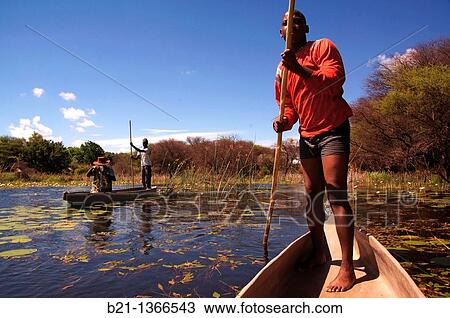 On? moroko? dug-out canoe at the Okavango Delta, Botswana View Large Photo Image Stock Image - On? moroko? dug-out canoe at the Okavango Delta, Botswana. Fotosearch