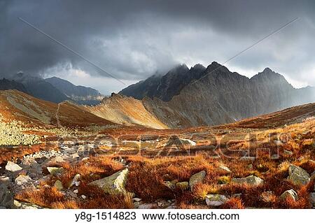 On the way to Koprowy Peak, Tatra National Park, Slovakia, Europe View Large Photo Image Stock Image - On the way to Koprowy Peak, Tatra National Park, Slovakia, Europe. Fotosearch
