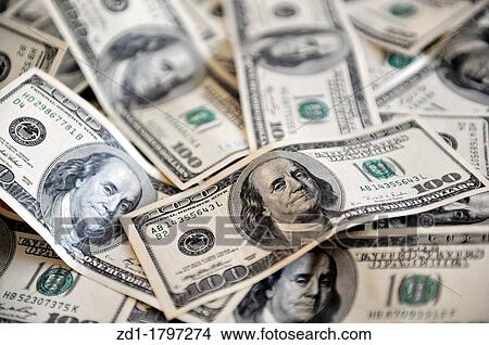 One Hundred American Dollar Bills View Large Photo Image Picture - One Hundred American Dollar Bills. Fotosearch