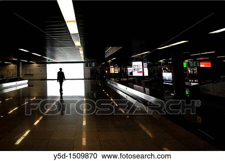 one man walking, Warsaw Chopin airport, Poland View Large Photo Image Stock Image - one man walking, Warsaw Chopin airport, Poland. Fotosearch