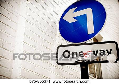 One way View Large Photo Image Stock Image - One way. Fotosearch