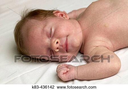 One week old baby girl. View Large Photo Image Stock Image - One week old baby girl.. Fotosearch