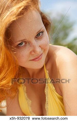 one young woman portrair View Large Photo Image Stock Photo - one young woman portrair. Fotosearch