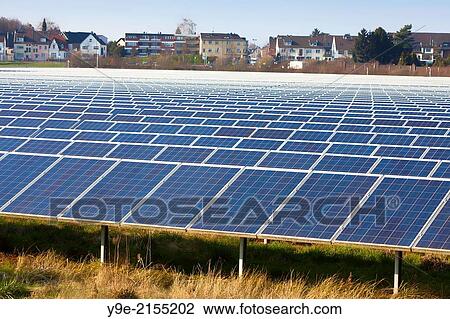 Open space solar photovoltaic plant, Troisdorf Solar, F+S, Troisdorf-Oberlar, North Rhine-Westfalia, Germany, Europe View Large Photo Image Stock Image - Open space solar photovoltaic plant, Troisdorf Solar, F+S, Troisdorf-Oberlar, North Rhine-Westfalia, Germany, Europe. Fotosearch