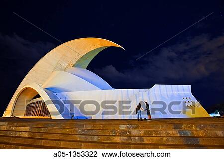 Opera House Santa Cruz de Tenerife Tenerife Canary Islands Spain. View Large Photo Image Stock Image - Opera House Santa Cruz de Tenerife Tenerife Canary Islands Spain.. Fotosearch