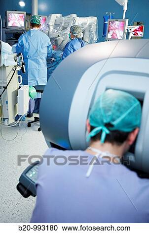Operating room, prostate cancer robotic surgery, Da Vinci surgical robot, urology. Hospital Policlinica Gipuzkoa, San Sebastian, Donostia, Euskadi, Spain View Large Photo Image Stock Image - Operating room, prostate cancer robotic surgery, Da Vinci surgical robot, urology. Hospital Policlinica Gipuzkoa, San Sebastian, Donostia, Euskadi, Spain. Fotosearch