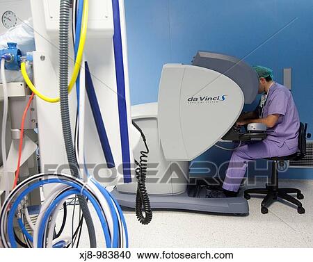 Operating room, prostate cancer robotic surgery, Da Vinci surgical robot, urology. Hospital Policlinica Gipuzkoa, San Sebastian, Donostia, Euskadi, Spain View Large Photo Image Stock Image - Operating room, prostate cancer robotic surgery, Da Vinci surgical robot, urology. Hospital Policlinica Gipuzkoa, San Sebastian, Donostia, Euskadi, Spain. Fotosearch