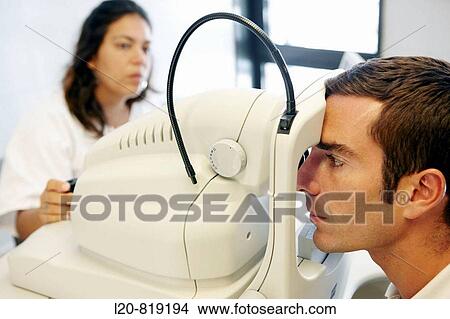 Picture - Ophthalmology. Hospital Universitario de Gran Canaria Doctor Negrin, Las Palmas de Gran Canaria. Canary Islands, Spain. Fotosearch