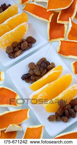 Orange slices and raisins View Large Photo Image Stock Image - Orange slices and raisins. Fotosearch