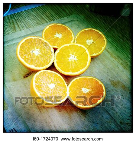 Stock Image - Oranges, Vitamine C. Fotosearch