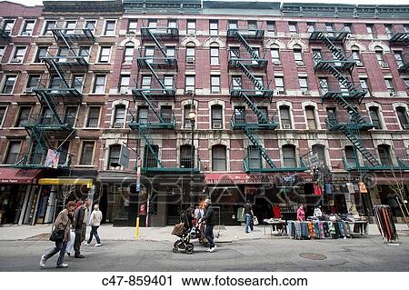 Orchard Street, Historical New York, New York City, USA View Large Photo Image Stock Image - Orchard Street, Historical New York, New York City, USA. Fotosearch
