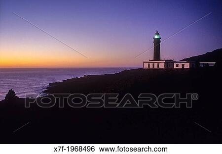 Orchilla Lighthouse, El Hierro, Canary Island, Spain, Europe. View Large Photo Image Stock Photograph - Orchilla Lighthouse, El Hierro, Canary Island, Spain, Europe.. Fotosearch