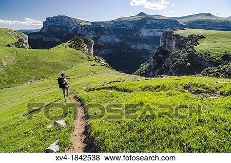 Ordesa & Monte Perdido National Park, Huesca, Aragon, Spain Pyrenees View Large Photo Image Stock Photo - Ordesa & Monte Perdido National Park, Huesca, Aragon, Spain Pyrenees. Fotosearch
