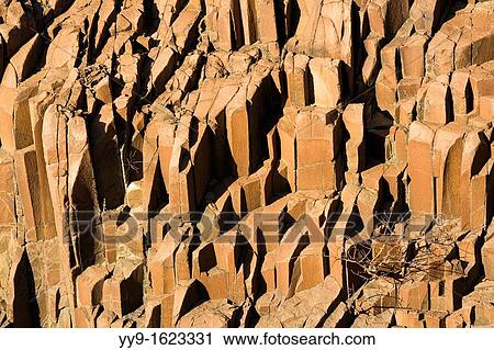 Organ Pipes Rock Formation - Twyfelfontein, Namibia, Africa View Large Photo Image Stock Image - Organ Pipes Rock Formation - Twyfelfontein, Namibia, Africa. Fotosearch