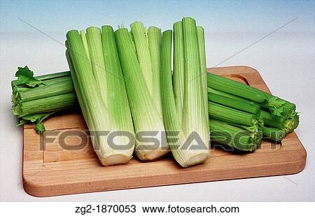 Organic salad vegetables - Healthy eating celery View Large Photo Image Stock Image - Organic salad vegetables - Healthy eating celery. Fotosearch