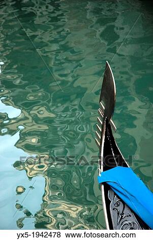 Stock Photo - Ornament on the front of gondola.. Fotosearch