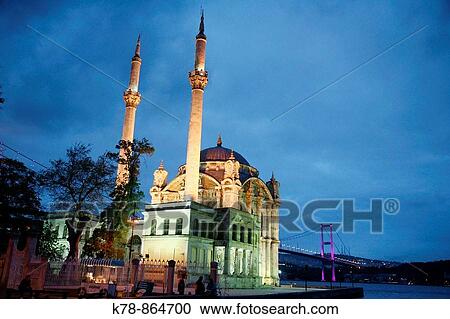 Ortakoy Mecidiye mosque and the Bosphorus bridge, Istanbul Turkey Istanbul, Turkey View Large Photo Image Stock Image - Ortakoy Mecidiye mosque and the Bosphorus bridge, Istanbul Turkey Istanbul, Turkey. Fotosearch
