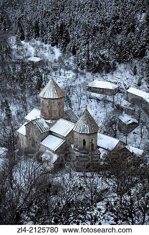 Orthodox christian monastery of Sapara surrounded by forest and mountains, covered with snow in winter. Georgia, Caucasus, Samtskhe-Javakheti, Akhaltsikhe area. View Large Photo Image Stock Image - Orthodox christian monastery of Sapara surrounded by forest and mountains, covered with snow in winter. Georgia, Caucasus, Samtskhe-Javakheti, Akhaltsikhe area.. Fotosearch