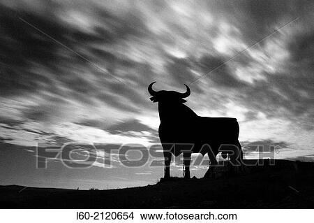 Osborne, Castile-La Mancha, Spain. View Large Photo Image Picture - Osborne, Castile-La Mancha, Spain.. Fotosearch