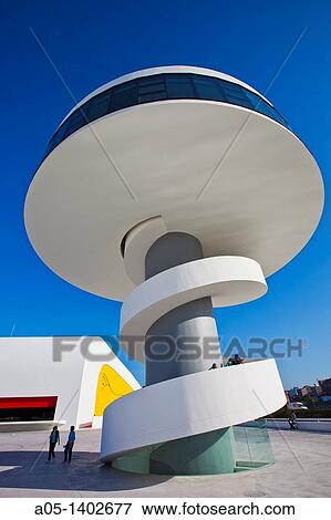 Oscar Niemeyer Cultural Center, Aviles, Asturias, Spain. View Large Photo Image Stock Photo - Oscar Niemeyer Cultural Center, Aviles, Asturias, Spain.. Fotosearch