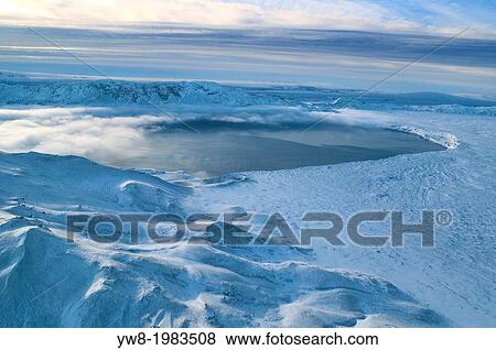 Oskjuvatn Lake and Viti Crater in Askja Stratovolcano, Iceland. View Large Photo Image Stock Photo - Oskjuvatn Lake and Viti Crater in Askja Stratovolcano, Iceland.. Fotosearch