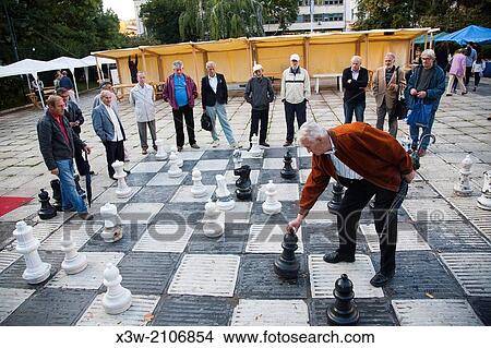 oslobodenja square, bascarsija, chess game, sarajevo, bosnia and herzegovina, europe. View Large Photo Image Picture - oslobodenja square, bascarsija, chess game, sarajevo, bosnia and herzegovina, europe.. Fotosearch