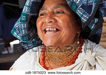 Stock Image - otavalo woman. Fotosearch