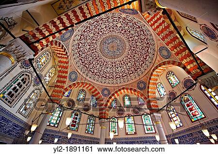 Ottoman style Iznik ceramic tiles of the Tomb of Sultan Murad III in the outer courtyard of Aya Sophia Built in in 1599 by Architect Davud Agha and his assistant Ahmet Agha View Large Photo Image Stock Image - Ottoman style Iznik ceramic tiles of the Tomb of Sultan Murad III in the outer courtyard of Aya Sophia Built in in 1599 by Architect Davud Agha and his assistant Ahmet Agha. Fotosearch