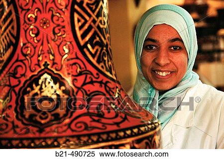 Ouljda Handycraft center: at the Hariky Ceramic workshop. Sal?. Morocco. View Large Photo Image Stock Photography - Ouljda Handycraft center: at the Hariky Ceramic workshop. Sal?. Morocco.. Fotosearch