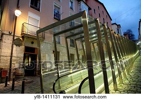 Outdoor escalators Vitoria old city Alava Spain View Large Photo Image Stock Image - Outdoor escalators Vitoria old city Alava Spain. Fotosearch