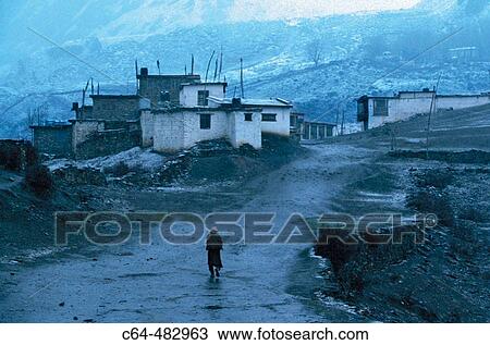 Outskirts of Muktinath, between Kagbeni and Jomsom. Annapurna Trekking Route. The Himalayas. Nepal View Large Photo Image Stock Image - Outskirts of Muktinath, between Kagbeni and Jomsom. Annapurna Trekking Route. The Himalayas. Nepal. Fotosearch