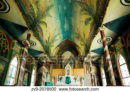Overlooking beautiful and historic Kealakekua Bay, St. Benedict's Painted Church is a fascinating place to visit on your journey to the Big Island of Hawaii. View Large Photo Image Stock Image - Overlooking beautiful and historic Kealakekua Bay, St. Benedict's Painted Church is a fascinating place to visit on your journey to the Big Island of Hawaii.. Fotosearch