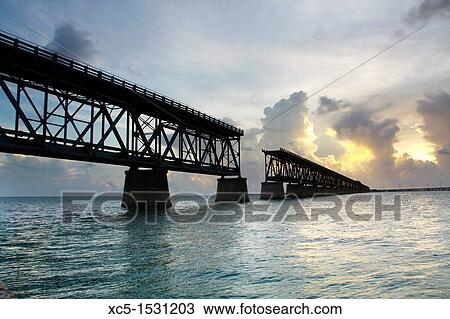 Overseas Railway, Bahia Honda Rail Bridge, Florida, Usa View Large Photo Image Stock Image - Overseas Railway, Bahia Honda Rail Bridge, Florida, Usa. Fotosearch