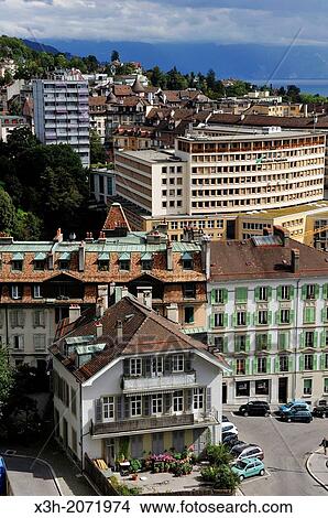 overview from the tower of the Cathedral of Notre Dame, Lausanne, Canton of Vaud, Switzerland, Europe. View Large Photo Image Picture - overview from the tower of the Cathedral of Notre Dame, Lausanne, Canton of Vaud, Switzerland, Europe.. Fotosearch
