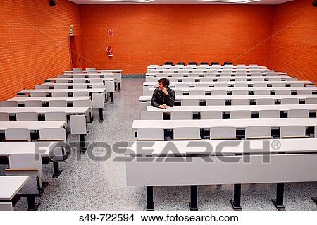 Overview of one of the classrooms at the University of Valencia. Spain. View Large Photo Image Picture - Overview of one of the classrooms at the University of Valencia. Spain.. Fotosearch