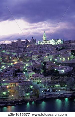 overview of Toledo above the Tagus river, autonomous community Castile-La Mancha, Spain, Europe View Large Photo Image Stock Photo - overview of Toledo above the Tagus river, autonomous community Castile-La Mancha, Spain, Europe. Fotosearch