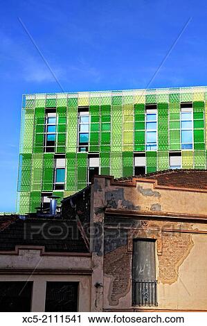 P99 Building in 22@ district, Poblenou, Barcelona, Catalonia View Large Photo Image Stock Image - P99 Building in 22@ district, Poblenou, Barcelona, Catalonia. Fotosearch