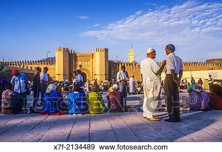 Pacha el Baghdadi square, Medina, UNESCO World Heritage Site, Fez, Morocco, Africa. View Large Photo Image Stock Photo - Pacha el Baghdadi square, Medina, UNESCO World Heritage Site, Fez, Morocco, Africa.. Fotosearch