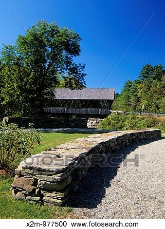 Packard Hill Covered Bridge Located in Lebanon, New Hampshire, USA View Large Photo Image Stock Image - Packard Hill Covered Bridge Located in Lebanon, New Hampshire, USA. Fotosearch