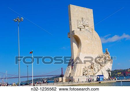 Padrao dos Descobrimentos, Monument to the Discoveries, Belem, Lisbon, Portugal. View Large Photo Image Stock Image - Padrao dos Descobrimentos, Monument to the Discoveries, Belem, Lisbon, Portugal.. Fotosearch