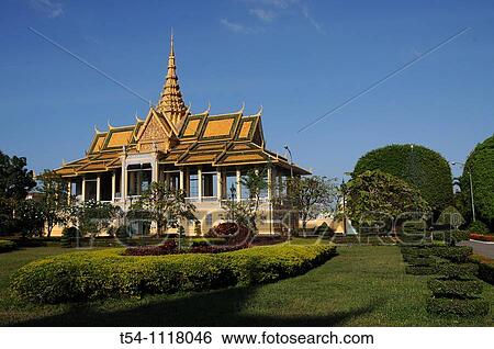 Pagoda in the Kingspalace of Phnom Penh View Large Photo Image Stock Photograph - Pagoda in the Kingspalace of Phnom Penh. Fotosearch
