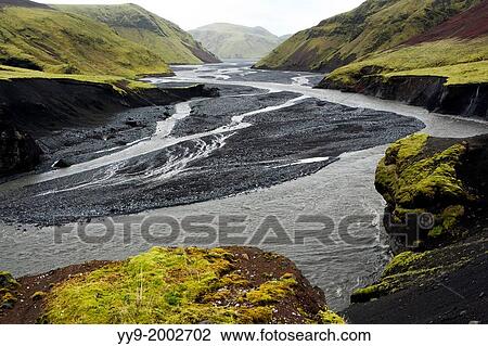 Pakgil Landscape, South Iceland. View Large Photo Image Stock Image - Pakgil Landscape, South Iceland.. Fotosearch