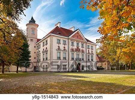 Palace in Otwock village near Warsaw City, Poland, Europe View Large Photo Image Stock Image - Palace in Otwock village near Warsaw City, Poland, Europe. Fotosearch