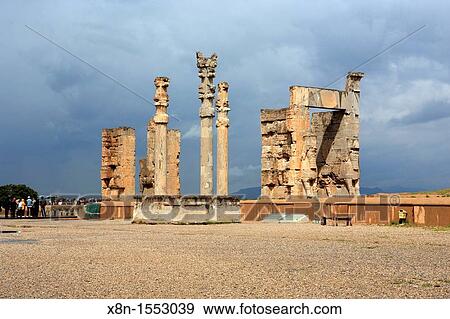 Palace of Akhemenid kings 510-450 BC, UNESCO World Heritage Site, Persepolis, province Fars, Iran View Large Photo Image Stock Photo - Palace of Akhemenid kings 510-450 BC, UNESCO World Heritage Site, Persepolis, province Fars, Iran. Fotosearch