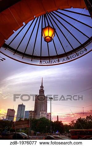 palace of culture and science in warsaw. poland. View Large Photo Image Stock Photo - palace of culture and science in warsaw. poland.. Fotosearch