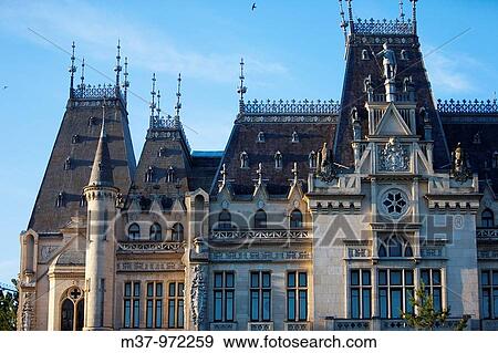 Stock Photo - Palace of Culture Iasi Romania. Fotosearch