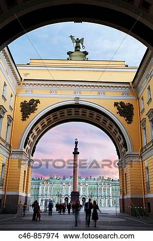 Palace Square. St. Petersburg. Russia. View Large Photo Image Picture - Palace Square. St. Petersburg. Russia.. Fotosearch