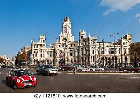 Palacio de Comunicaciones, Madrid, Spain View Large Photo Image Stock Image - Palacio de Comunicaciones, Madrid, Spain. Fotosearch